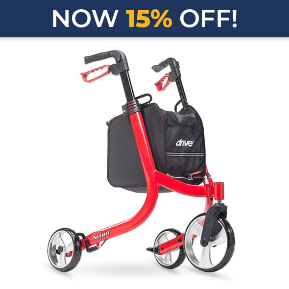 Nitro® 3-Wheel Rollator